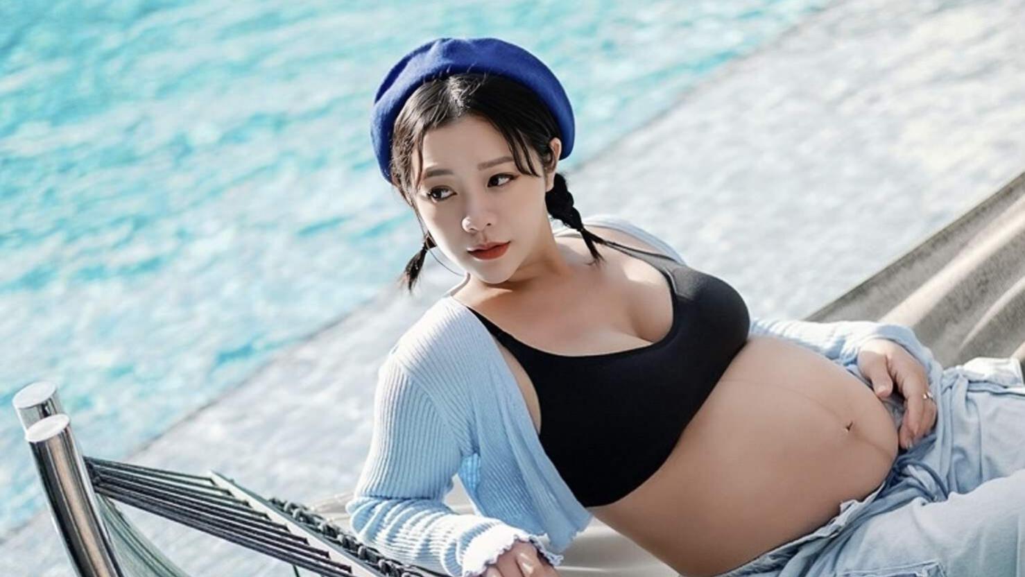 香港知名女星二胎平安生女，羊水意外破裂早产，宝宝出生不足三斤