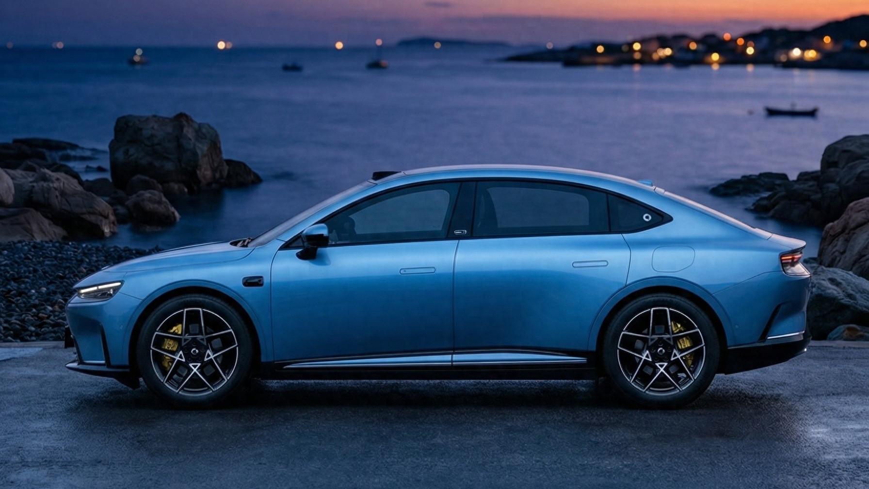 氛围感天花板！smart把蓝色玩明白了