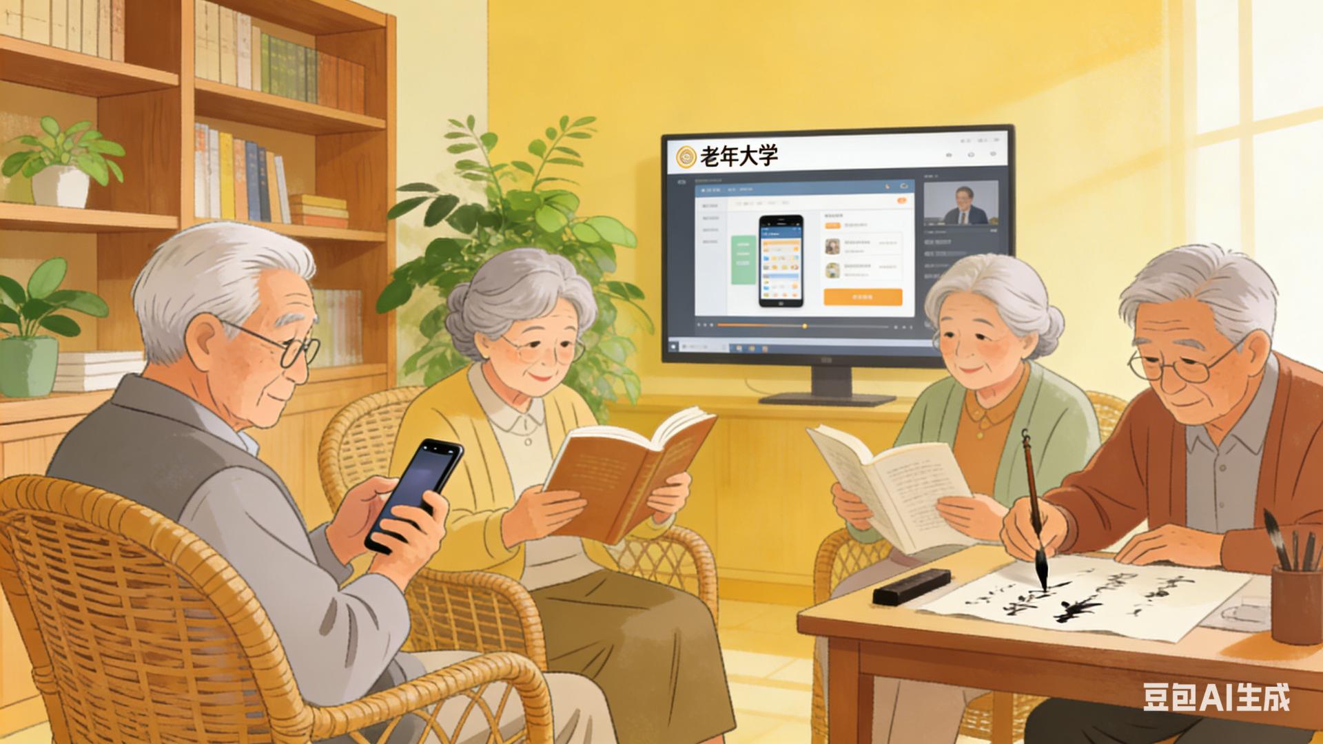 科技赋能银发文化生活，传世立言与深圳绽放银发科技达成战略合作