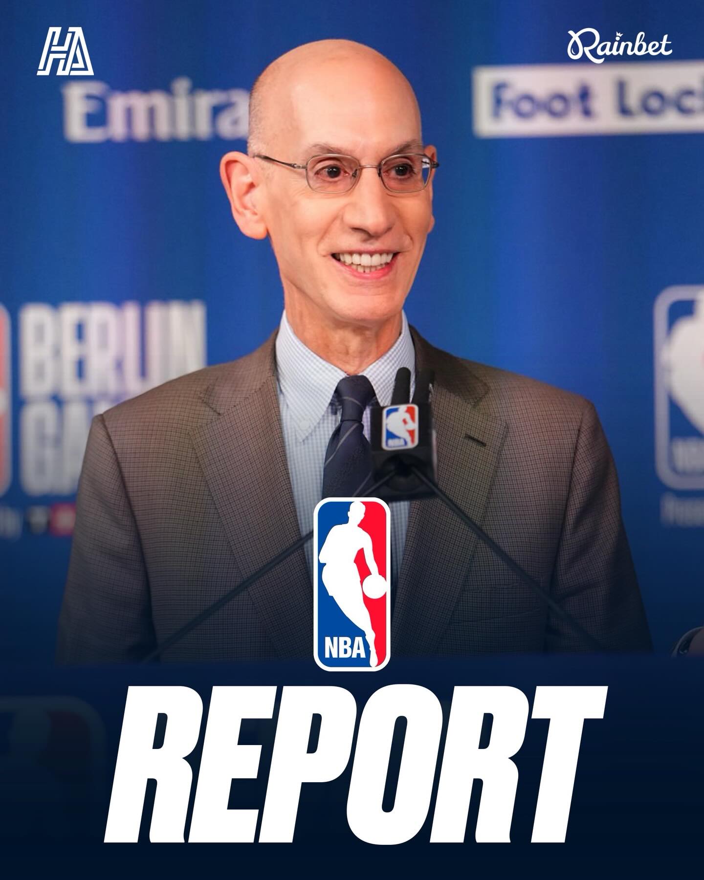 联盟立场不变！曝肖华叫停修改65场规则 强调规则正在发挥核心