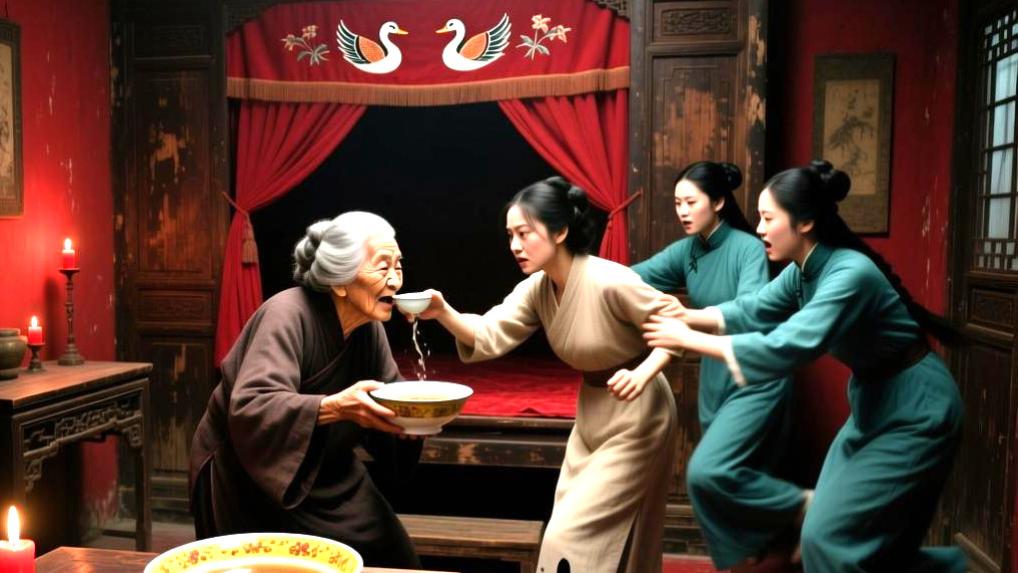 替嫡姐嫁死人，我对着灵牌喝合卺酒，余生只剩荒唐与仇怨