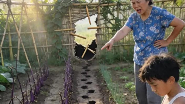 99 年村花家猪拱我家菜，我怒上门理论，她竟笑说：有本事来拱我