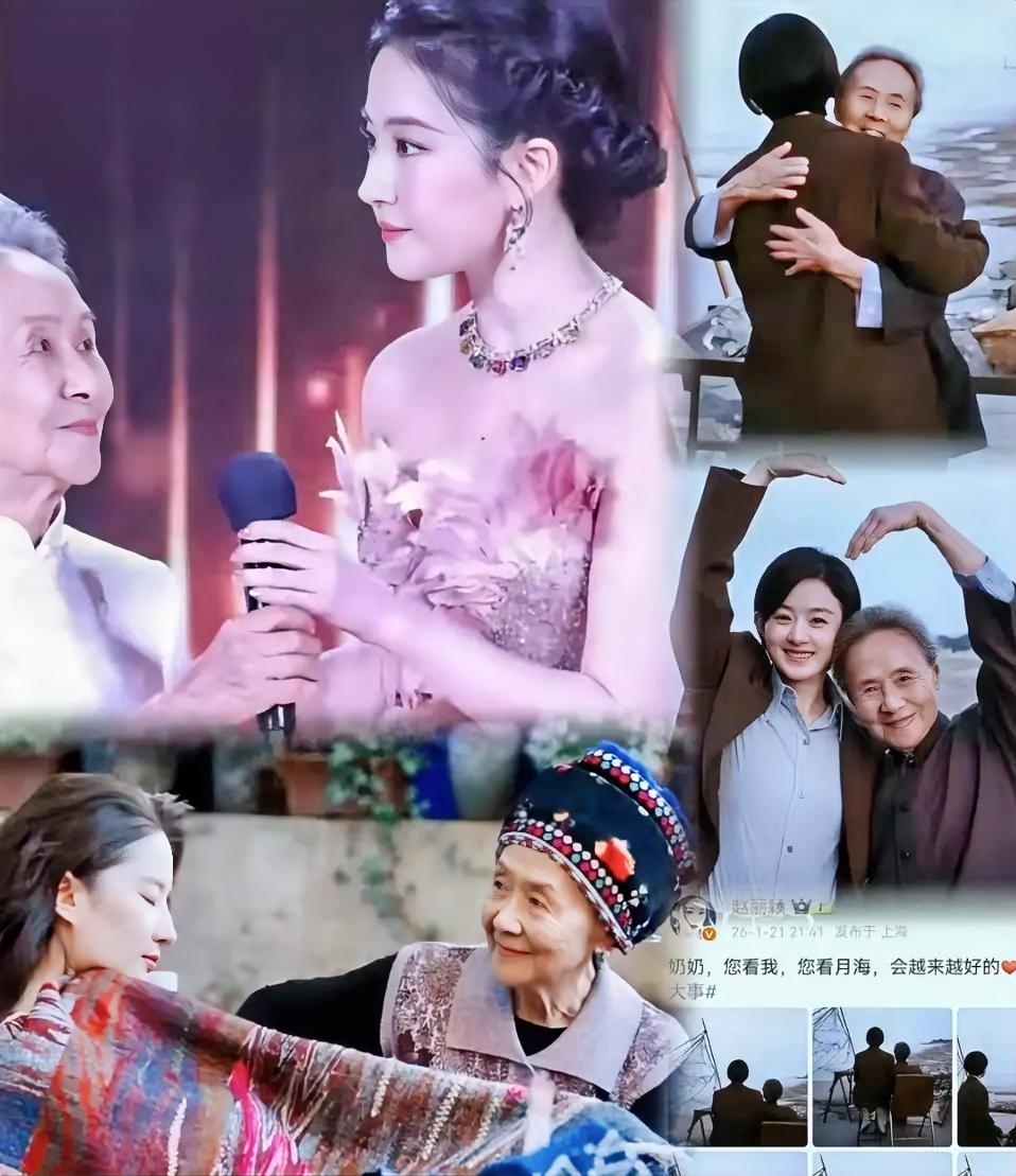 网友翻出旧采访片段，吴奶奶直言：“小赵是往死里拼，小刘是天生就该吃这碗饭”！赵丽