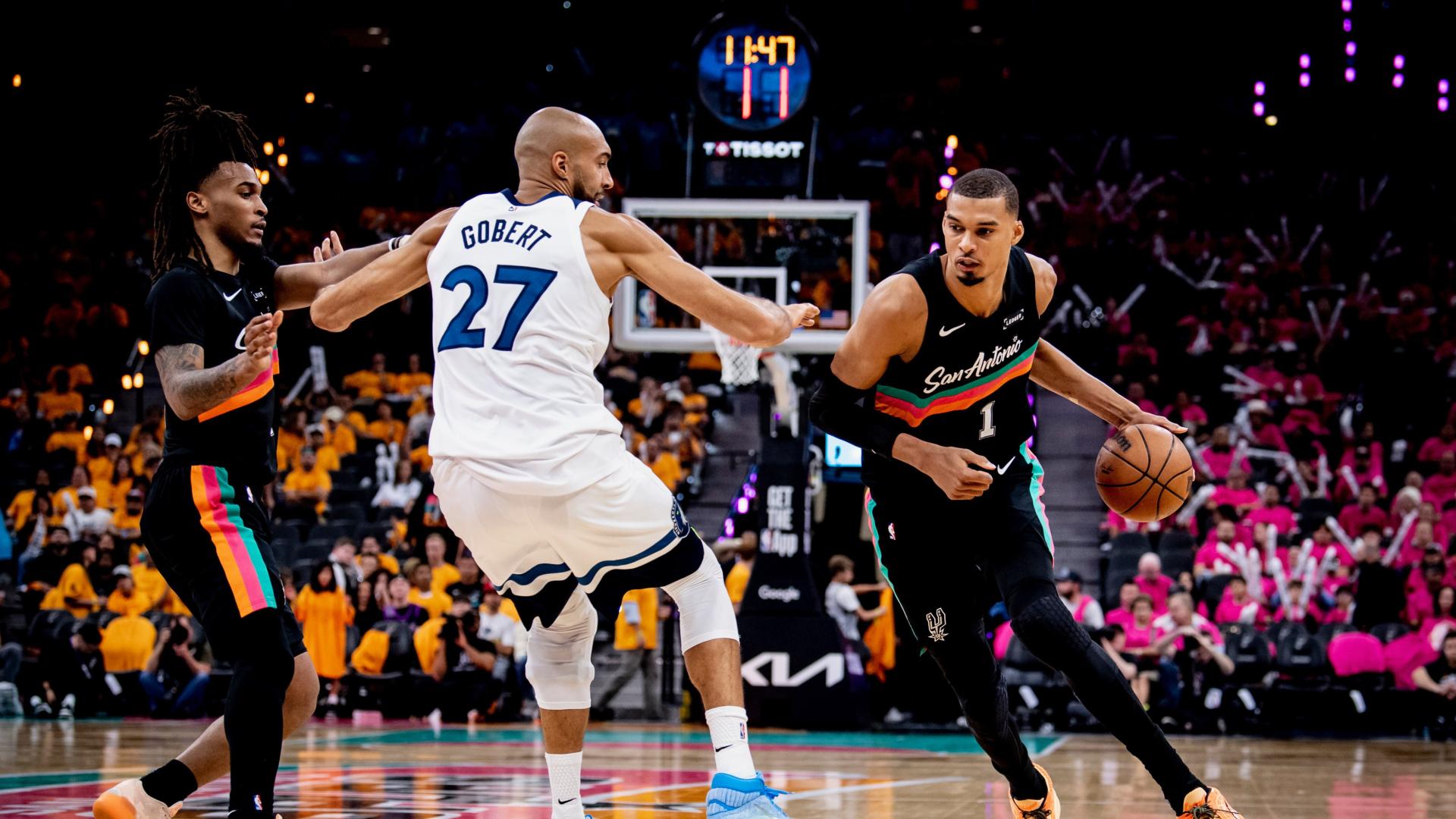 NBA季后赛  马刺vs森林狼G2 什么格局