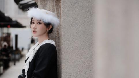 陈小纭的看秀妆造，还是很有feel的，还得是她！