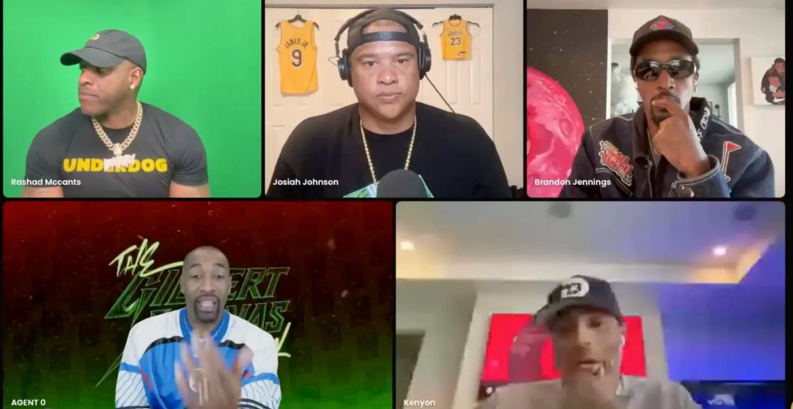 前NBA球员吉尔伯特-阿里纳斯在节目中谈到马刺，他认为球队需要展现出自己应有的特