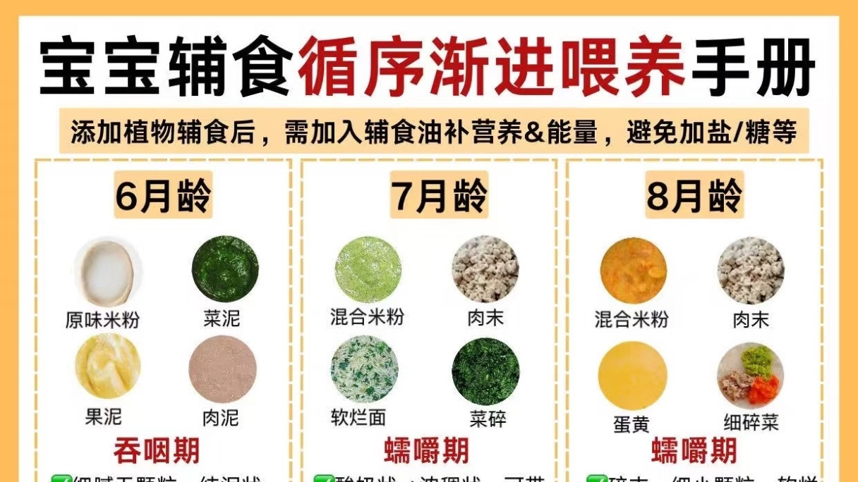 宝宝辅食添加全攻略：告别焦虑，手把手教你养出神仙好胃口