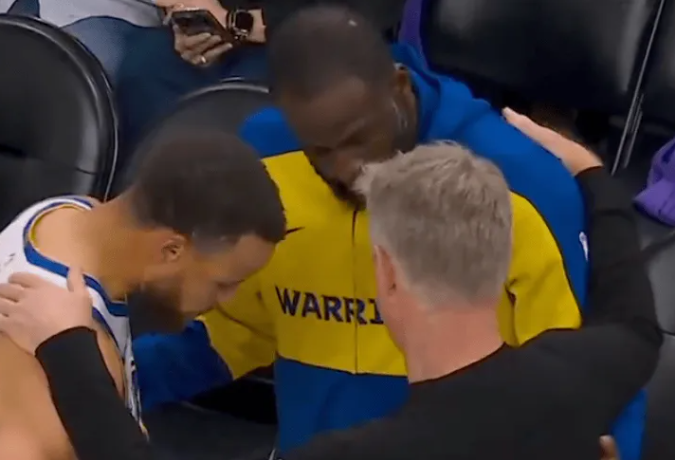 NBA附加赛，勇士客场96-111不敌太阳被淘汰出局，没能打入本赛季季后赛。
赛