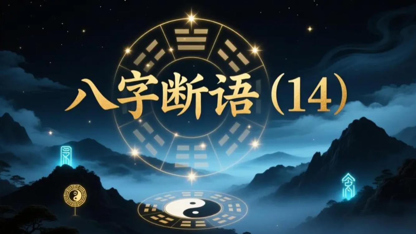 盲派八字命理常见核心断语详解（14）