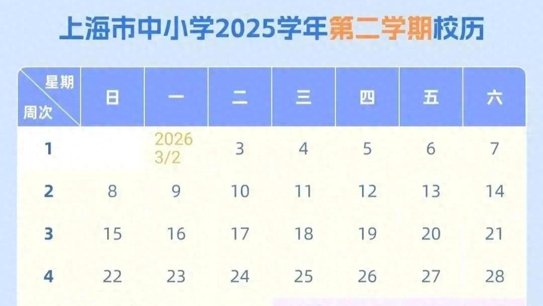 上海：全市中小学今天开学