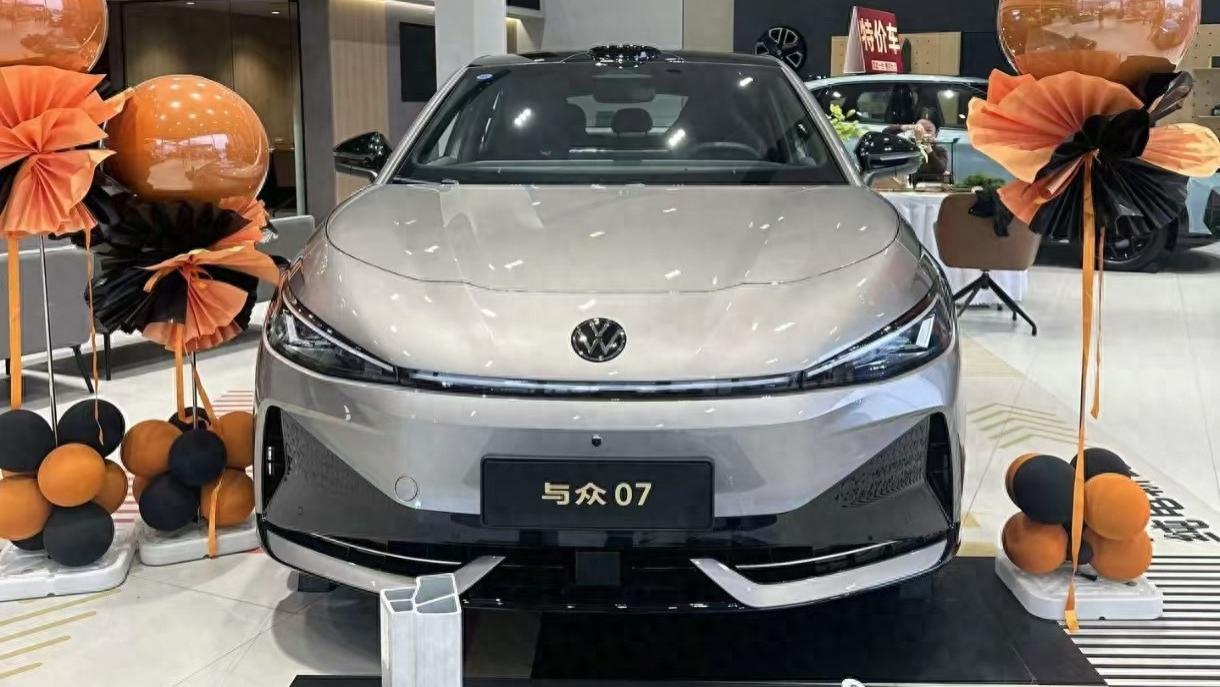 2027款与众07到店，新增激光雷达，续航538公里和670公里