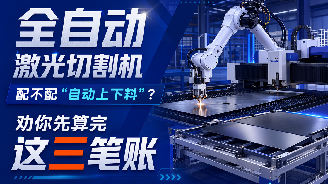 全自动激光切割机配置揭秘：自动上下料系统到底值不值得选？