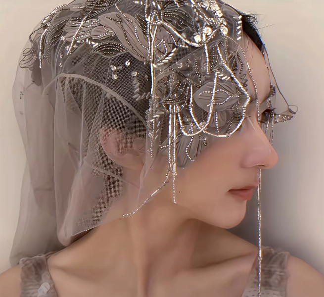 赵丽颖五官精致秀丽不过从侧颜瞧去
她那挺拔而尖俏的鼻子略显突兀
这张照片是她为某