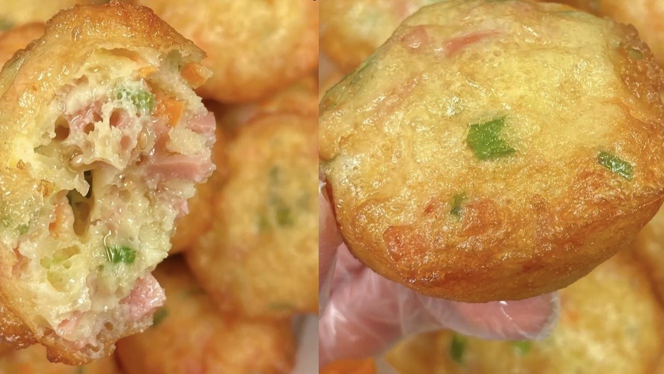 油炸快乐云朵！这口感太治愈了