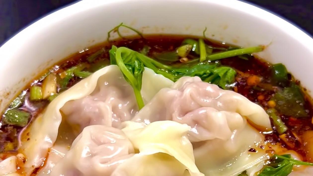 一口爆汁！川味老麻抄手，在家轻松复刻地道鲜香