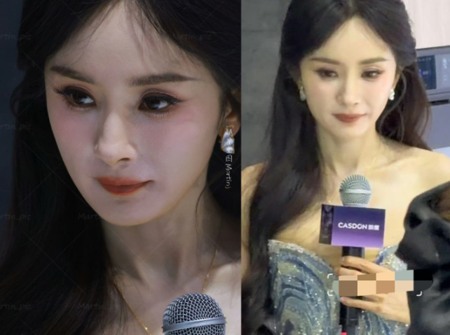 捂着胸口出场的杨幂给内娱女明星提了个醒
要说杨幂能长红那么多年真的是有原因的，她