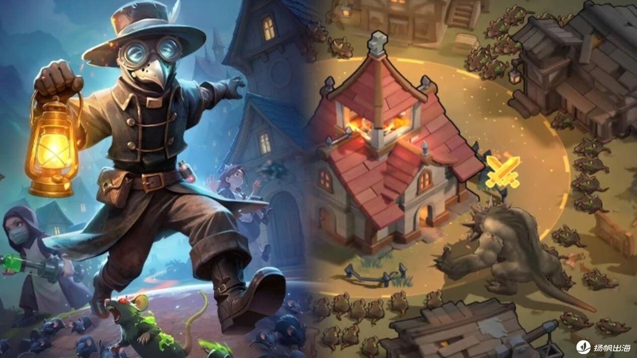 冲上十个国家免费榜TOP1，三七互娱暗黑题材放置街机SLG异军突起，开年爆款席位预定？