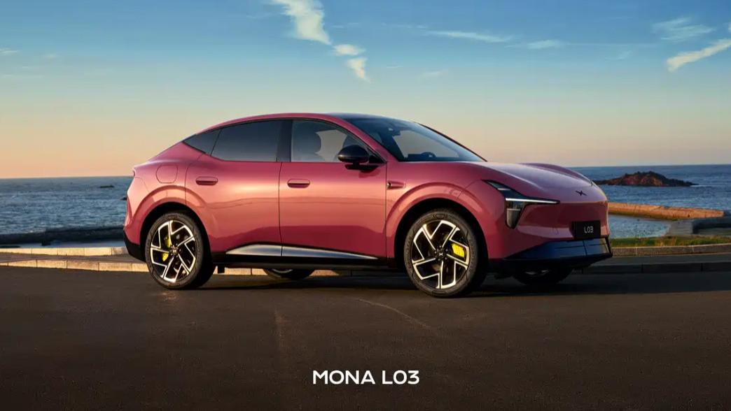 小鹏MONA L03官图发布 轿跑SUV造型+双动力布局