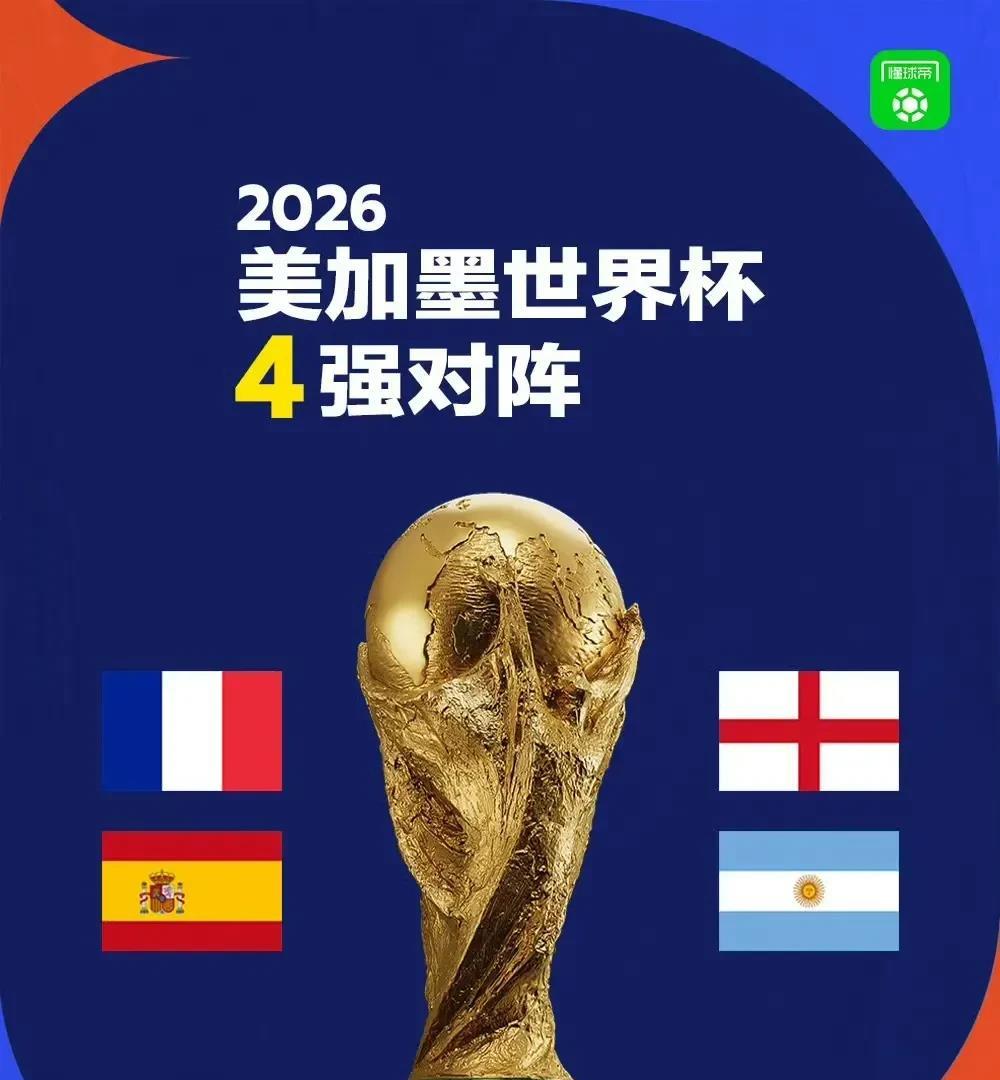 英格兰和阿根廷相继打进世界杯4强，半决赛又将直接对阵，悬念拉满，对阿根廷来说，这