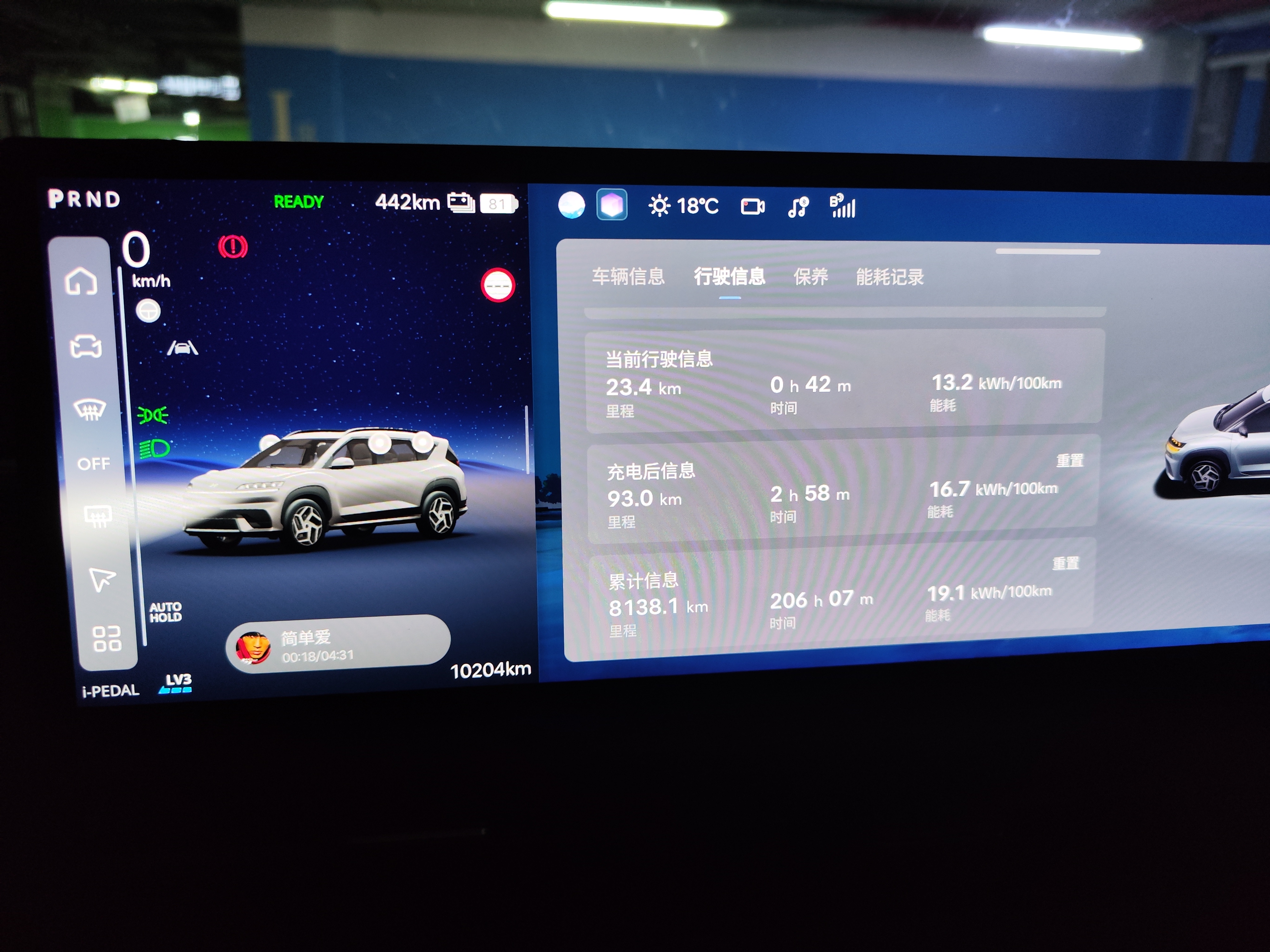 3月底，再来聊能耗，此时的羿欧恢复到了“满血状态”，能耗下降幅度之大让人欣喜。