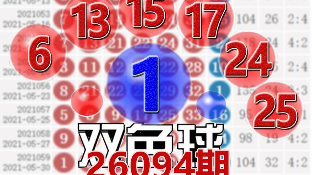 双色球26094期开奖结果：蓝球1，4注一等奖