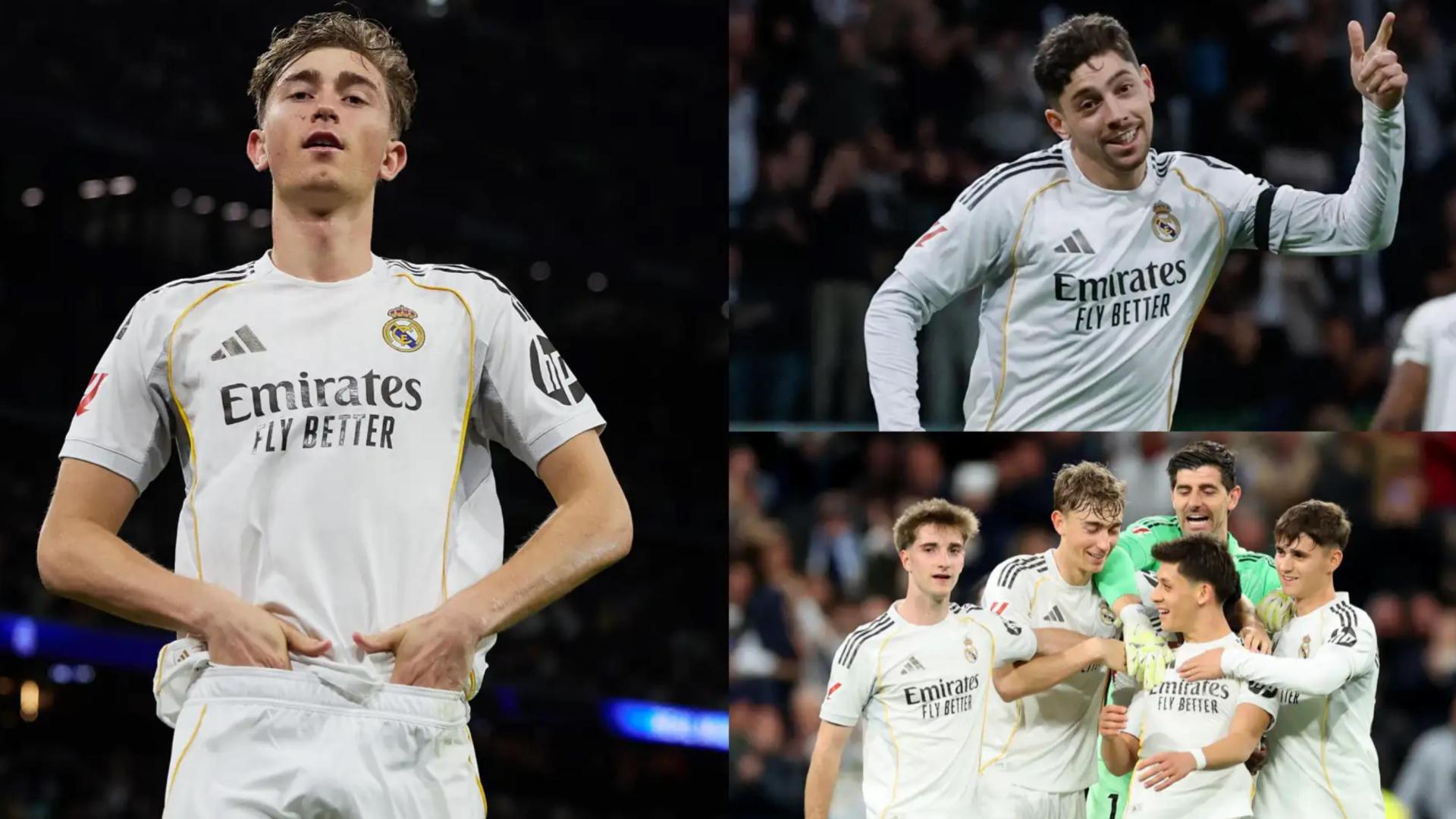 皇马4-1埃尔切核心要点：居莱尔预定普斯卡什奖？6大新星改写队史？