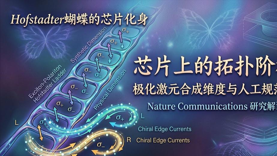 《自然通讯》重磅：极化激元拓扑阶梯与人工规范场的实现