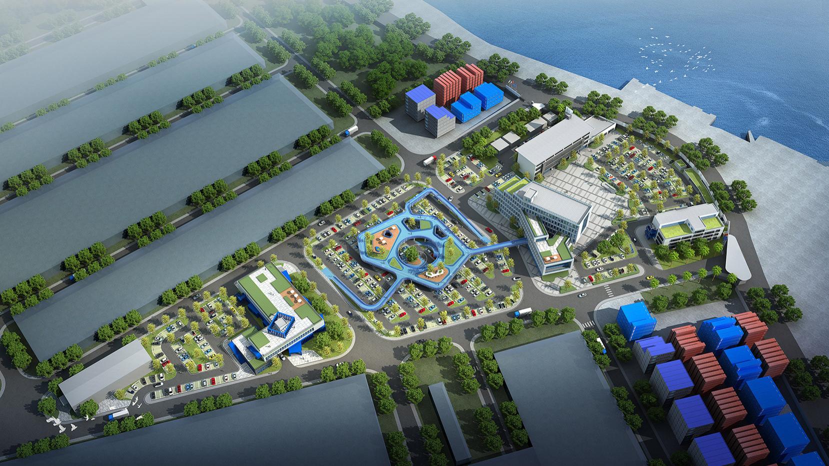 集团公司办公生活区规划设计案例