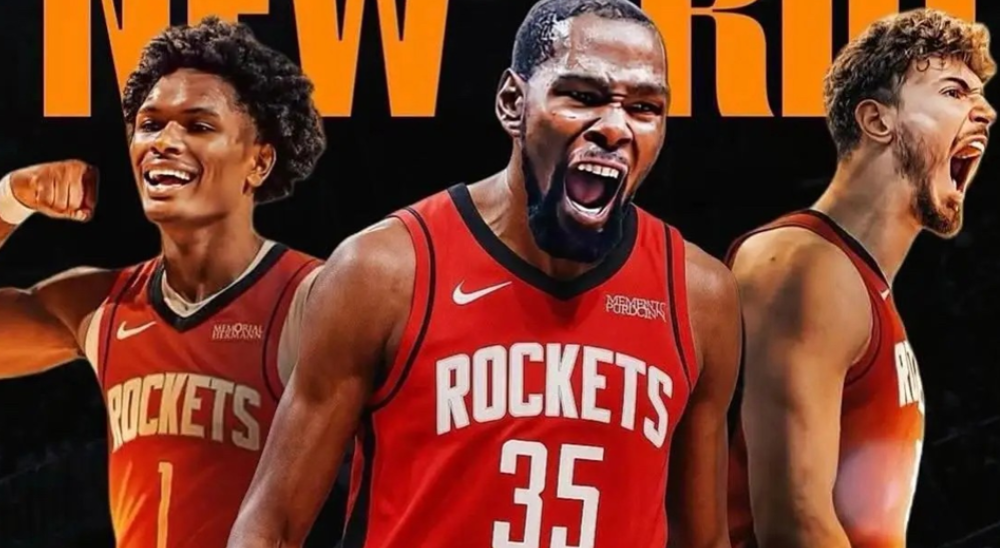 总有人说杜兰特来了火箭从第二下滑了

看了一下战绩去年火箭52胜30负西步第二，