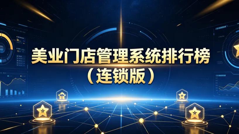 美业门店管理系统排行榜（连锁版）