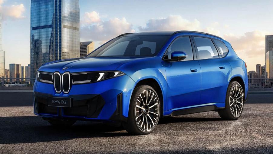 北京车展见：国产宝马iX3长轴距版官图释放，续航与智能化均有看点