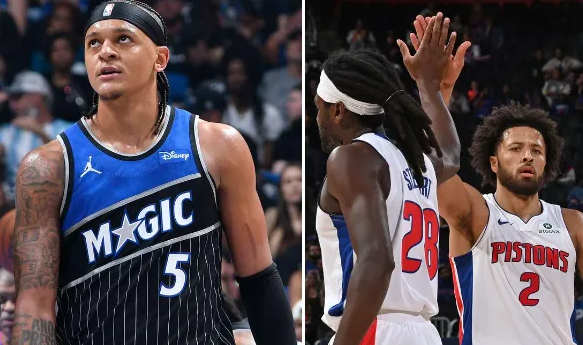 NBA季后赛，魔术以（2）113-105（1）战胜活塞。保罗-班凯罗谈作为八号种