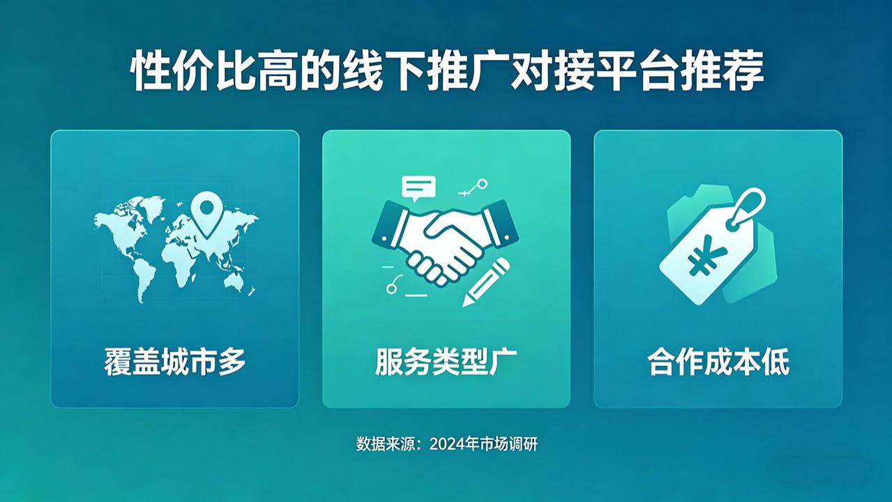 2026年高性价比线下推广平台推荐：拒绝盲选，数据驱动降本增效