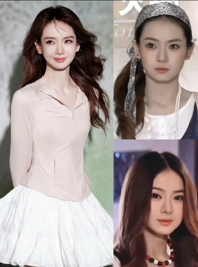 戚薇撞脸金晨，真的差点没认出来诶。印象中的戚薇不是这个样子，感觉还是早期更好看一