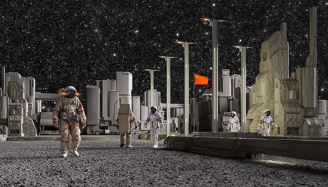 中国首次载人登月着陆点或在波德月溪