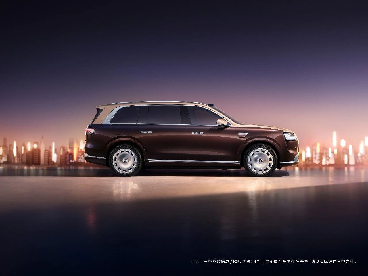 全新问界M9，车型的渲染图也同步开始预热了。越看越上头，这前脸下包围换了大面积的