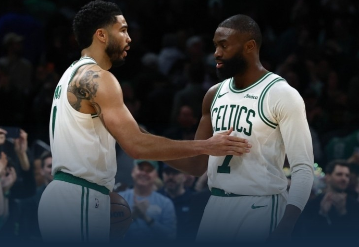 凯尔特人客场147:129大胜热火
杰伦布朗轰下43分7助攻，塔图姆拿到25分1