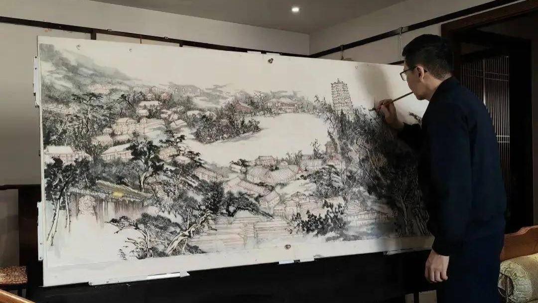 北大校友书画协会十周年：画家陈治履新理事，获周其凤院士寄语