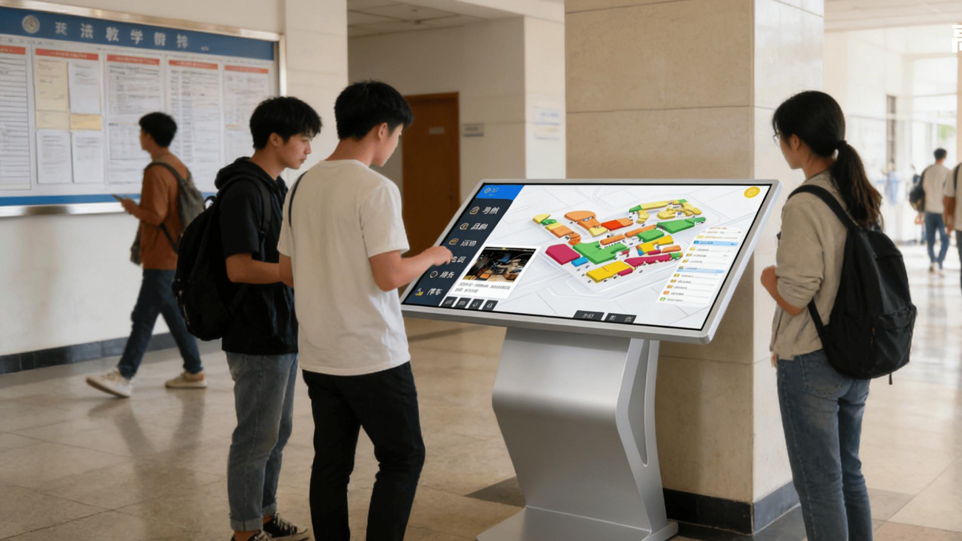 高格欣科技|卧式红外一体机全贴合工艺视觉触控双体验