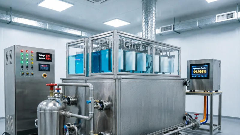电解水制氢原料水标准全面解析：绿氢项目为何离不开在线水质监测？