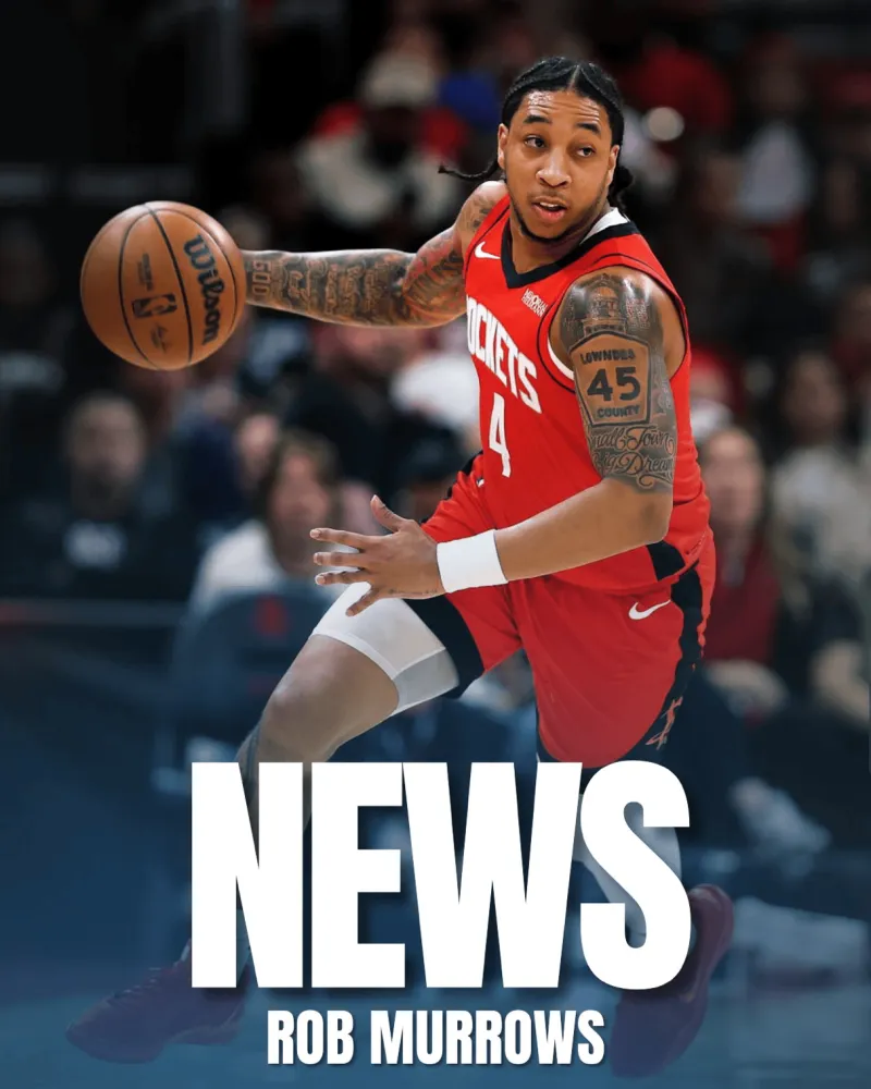 据记者Rob Murrows报道，消息人士透露，休斯顿火箭队计划与后卫JD-戴维