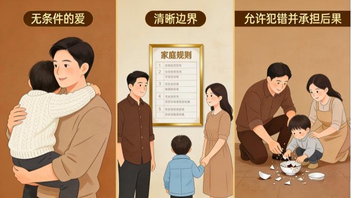 好父母：给孩子安全感，也给孩子边界线