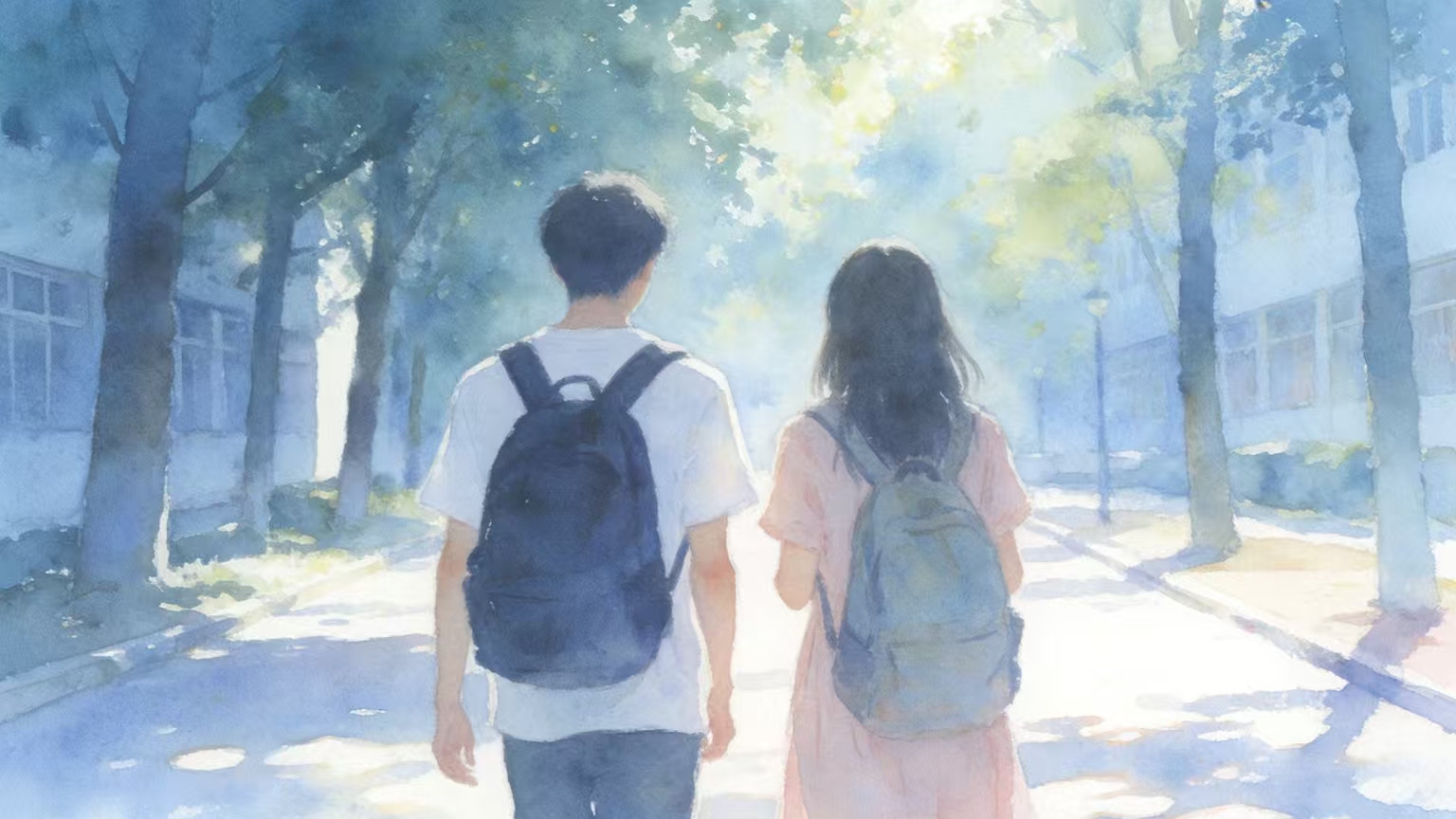 推文：《春日信徒》口是心非小男孩VS悠然自在小女孩