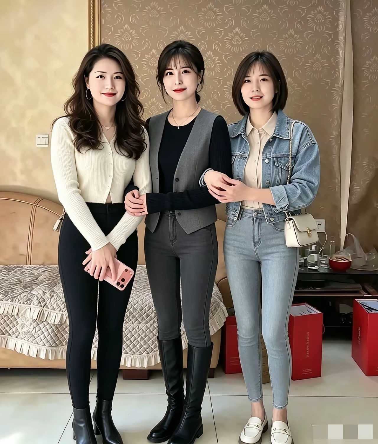 如果从这三位美女里选一位当老婆的话，你觉得选谁会比较好？