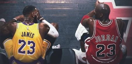 勒布朗·詹姆斯谈到与乔丹的GOAT之争时表示：
“我觉得这是一个让人很疲惫的话题