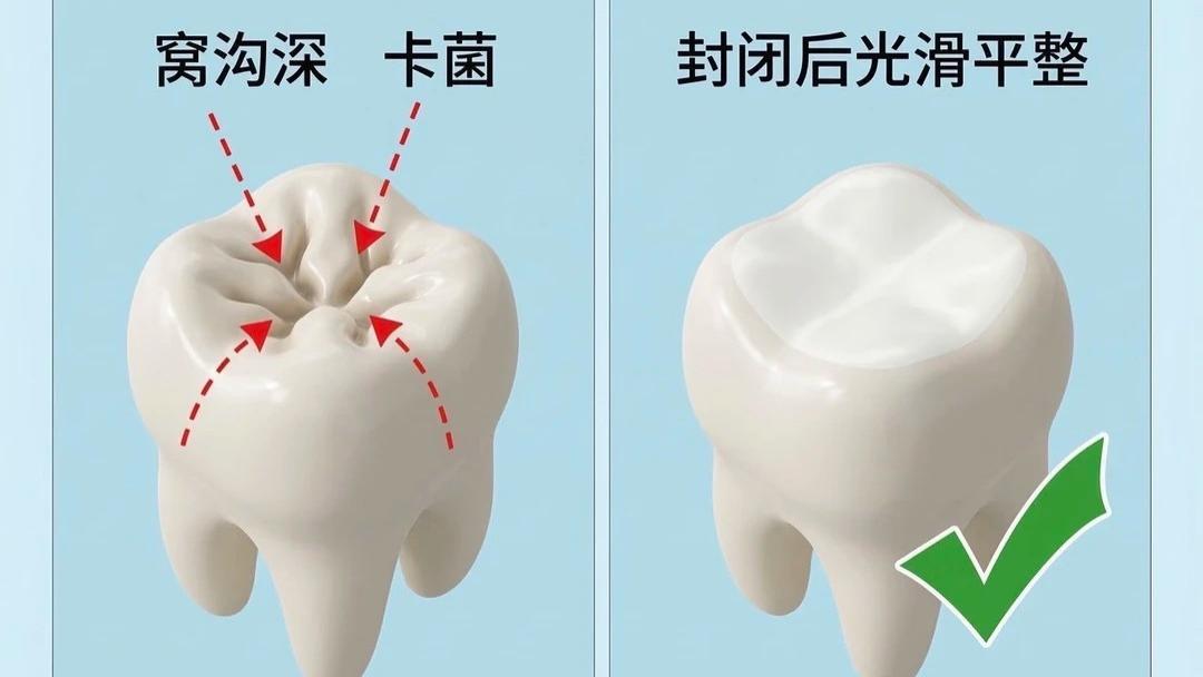 儿童防蛀不踩坑！涂氟 + 窝沟封闭，科学护牙更省心