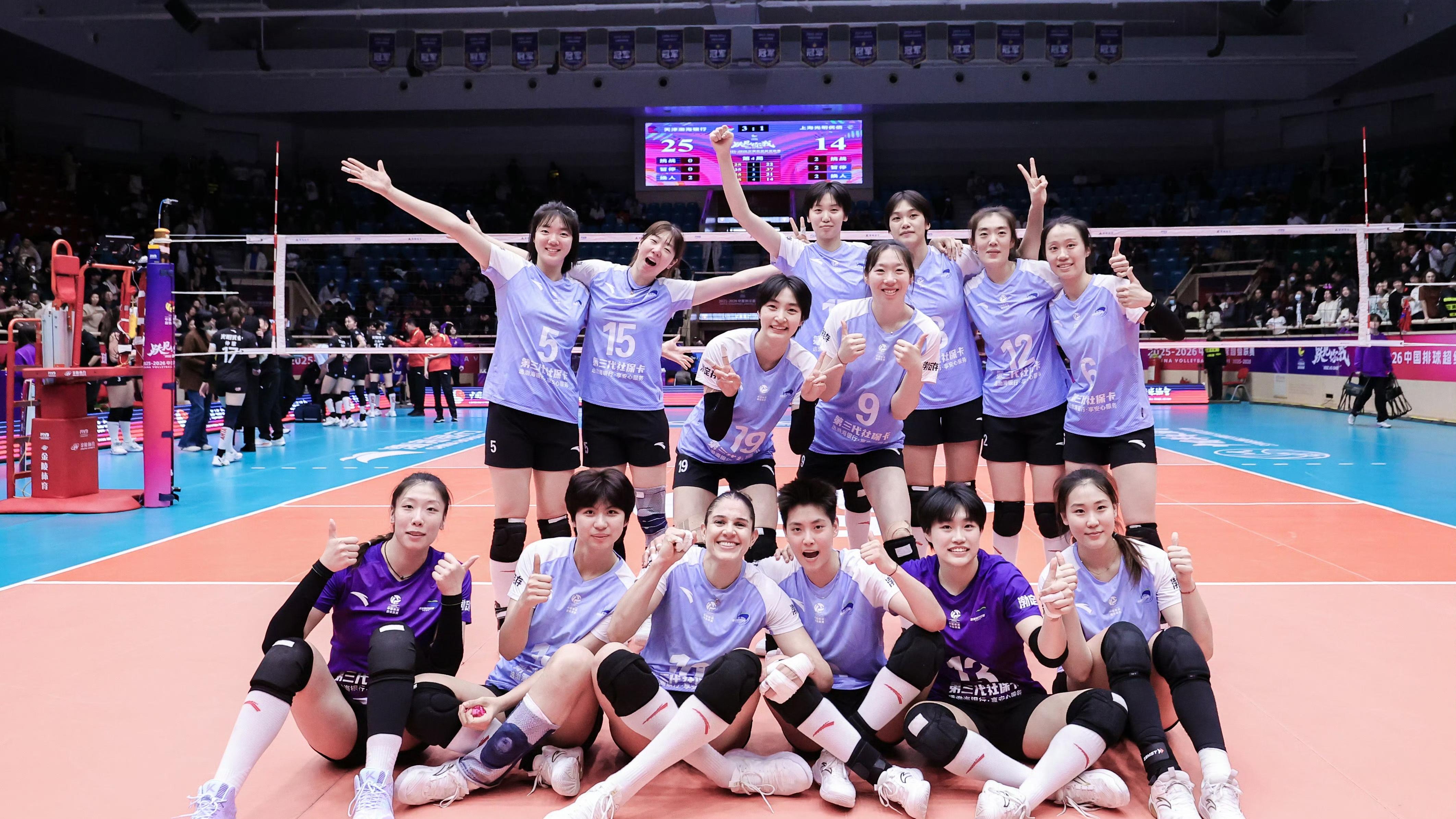 19点整！天津女排冲击三连胜，37岁老将是关键，球队主动示弱