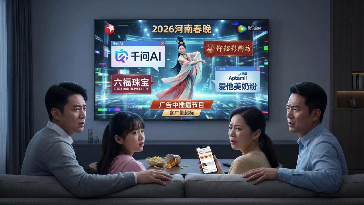 河南春晚真在广告里插播节目，大伙又不乐意了