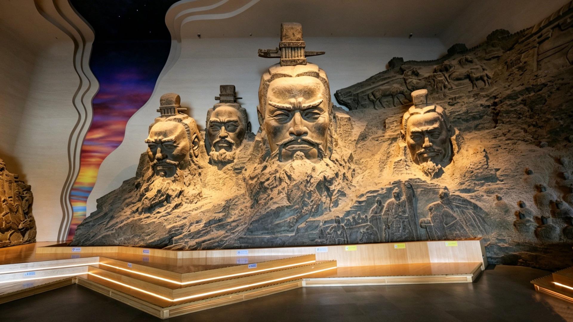 陕西历史博物馆秦汉馆，观杜虎符皇后玉玺，读懂秦汉王朝兴衰过往