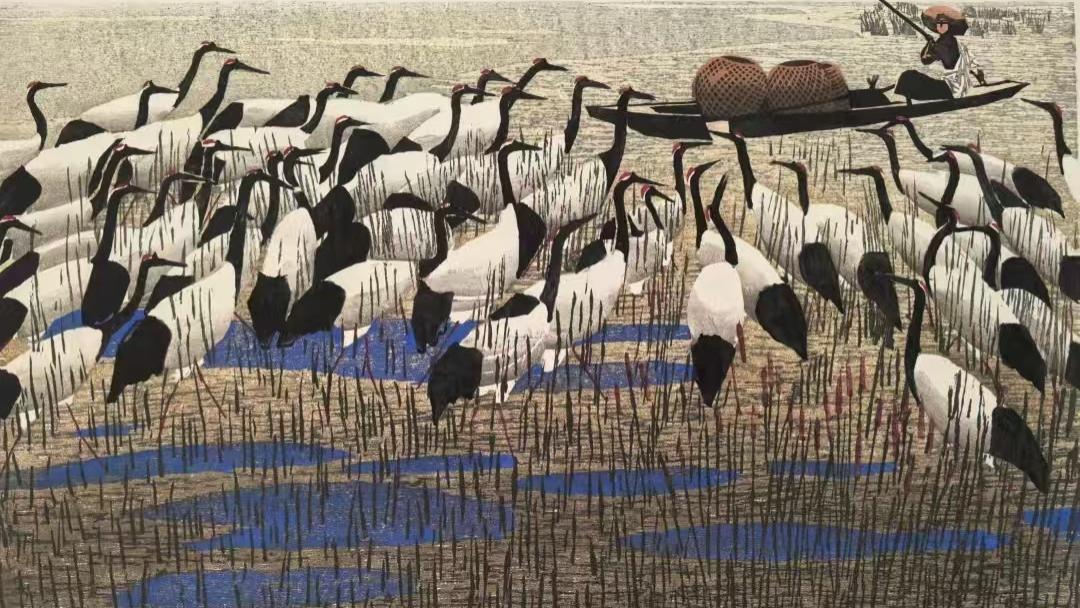 北大荒版画艺术家——郝伯义